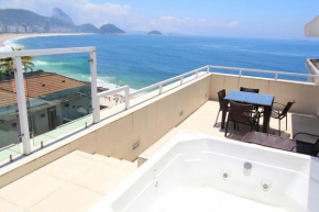 Pineapples F27 - Cobertura com piscina em Copacabana